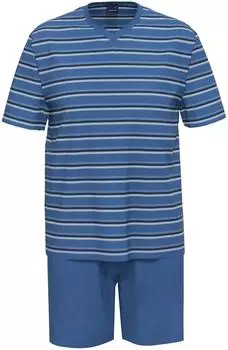 Ammann Kurzes Pyjama Set (31028) dutch blue