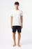 Fila Herren Jersey Pyjamas (73276451) gardenia/navy