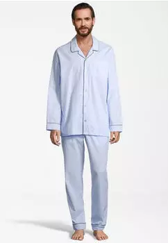 Seidensticker Pyjama Web Set 2-teilig (SH-61001-681-06) zen blue