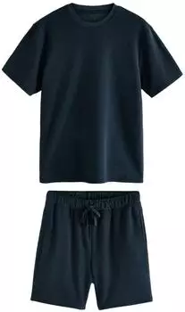 Next Fashion Herren Pyjama kurz (H7750307) navy