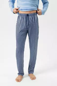 Mey Semicircle Homewear Hose (31227) far blue