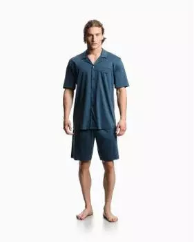 Emporio Armani EM001372_AF20670 Pyjama-Set orion blau