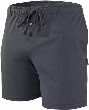 Sesto Senso Short Pyjama Pants Flanell graphit grau