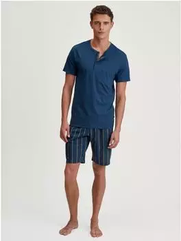 Calida Relax Imprint 1 Shorty (47785) insignia blue
