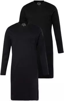 JP 1880 Nachthemd Homewear 2er-Pack Langarm (828350) schwarz