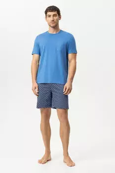 Mey Software Muskelshirt Unterhemd 2er-Pack blau