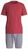Calida Relax Selected Shorty Pyjama (47641) garnet