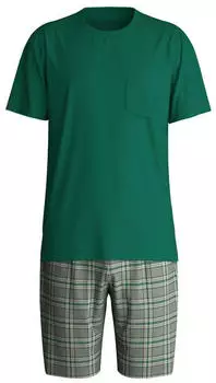 Calida Shorty Relax Imprint forest gr&uuml;n