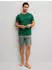Calida Shorty Relax Imprint forest grün