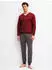 Calida Cotton Special Pyjama, lang (47542-278) brick red