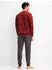 Calida Cotton Special Pyjama, lang (47542-278) brick red