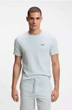 Hugo Boss Pyjama-Shirt Unique T-Shirt (50545930) hellblau