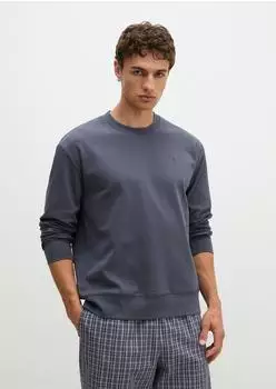 Marc O'Polo Langarmshirt Relaxed Fit (57832446) blaugrau