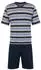 Hajo Polo Shirt Gestreift blau