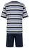 Hajo Polo Shirt Gestreift blau