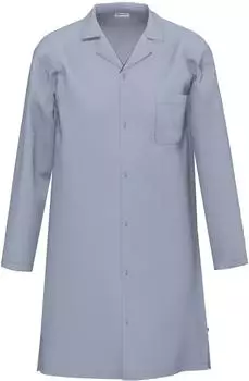Seidensticker 61010 Herren Langes Nachthemd night blue