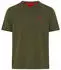 HUGO Austin Regular Fit Waffle T-Shirt dark green 309