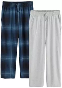 Next Fashion Pyjamahose / Pyjamashorts blau/navy/grau