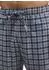 Marc O'Polo Pyjamahose (70165632) schwarz/flieder kariert