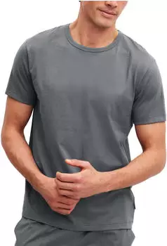Calida RMX Sleep Kurzarmshirt (14088) tornado grey