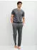 Calida RMX Sleep Kurzarmshirt (14088) tornado grey