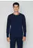 Joop! Pyjama Oberteil mit Kontrastkragen (63952432) blau