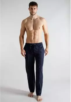 Tom Tailor Pyjamahose (29813311) rot/dunkel/streifen