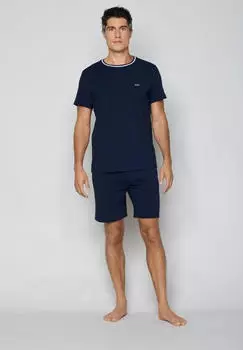 Joop! Loungewear Tee Shirt Kurzarmshirt (17030063) blau