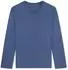Schiesser Shirt langarm V-Ausschnitt faded denim - Mix+Relax (184078-843)
