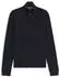 Hugo Boss Jacke aus Baumwoll-Mix mit Waffelstruktur - Style Structure Zip Jacket 50559332 Dunkelblau