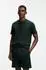 Hugo Boss Pyjama-Top aus Waffelstrick - Style Waffle T-Shirt 50535891 Dunkelgrün