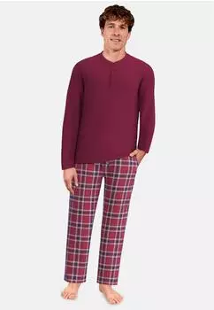 Tom Tailor Xmas Flanell Pyjamahose (59745211) rot, mittel, karo