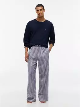 Tommy Hilfiger Track Top ohne Kapuze dark navy/global stripe herringbone