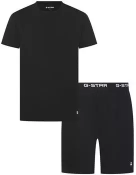G-Star Slate T-Shirt & Shorts Set Regular Fit (2-teilig) (142967510) schwarz