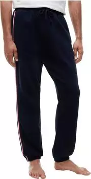 Tommy Hilfiger TRACK Global Stripe Lounge-Jogginghose aus Terry (76879005) dunkelblau/rot/weiß