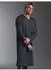 Trigema Pyjama Nachthemd mit Entenmuster (25018541) navy