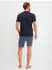 Calida Relax Shorty / Kurz Pyjama (41967) saphir blau