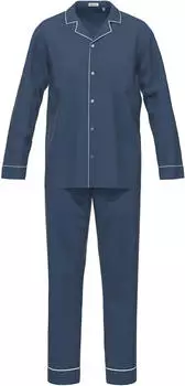Seidensticker Herren Pyjama Set lang (23917632) dunkelblau