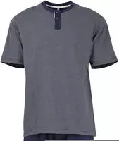 TOM TAILOR Shorty "Nebraska" 2 tlg. Streifendesign, Kurzarm, Rundhalsausschnitt,