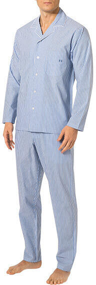 HOM HOM Pyjama Stoff blau (401686-PW01)