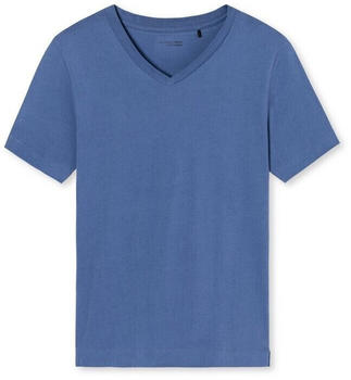 Schiesser T-Shirt V-Ausschnitt (177972) jeansblue