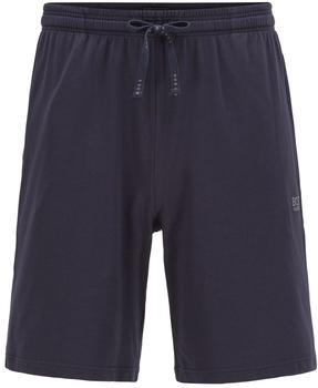 Hugo Boss Loungewear-Shorts aus Stretch-Baumwolle mit Logo-Stickerei (50440423) blau