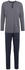 Tom Tailor Pyjama blue-dark-horizontal strip (70999-0010)
