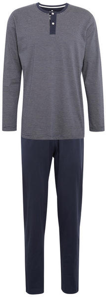 Tom Tailor Pyjama blue-dark-horizontal strip (70999-0010)