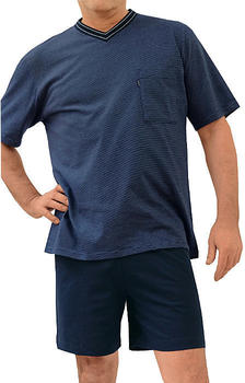 Ammann Schlafanzug Kurz (7429) dunkelblau