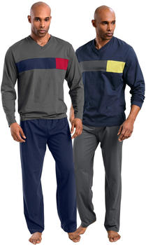Le Jogger Pyjama 2 Stück in langer Form (593551W)
