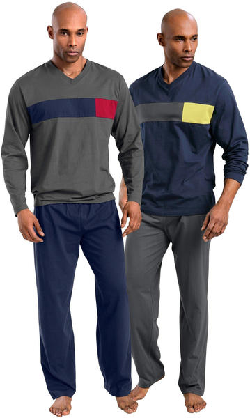 Le Jogger Pyjama 2 Stück in langer Form (593551W)