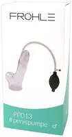 Penispumpe &laquo;PP013 L&raquo; - Anatomisch, mit Hodenfach, 21 cm (1 St&uuml;ck) 1 St