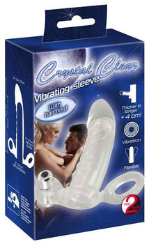 Orion Vibrating Sleeve crystal clear