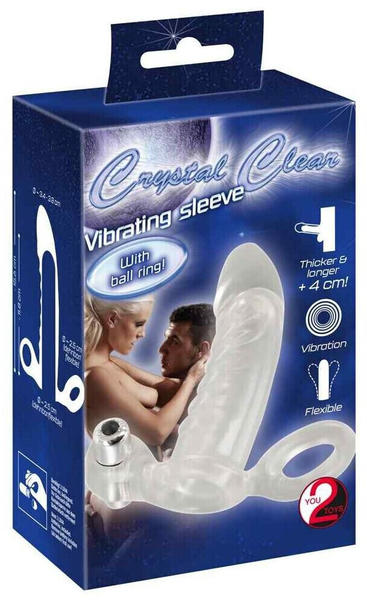 Orion Vibrating Sleeve crystal clear